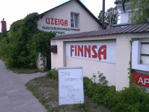 Įmonės pavadinimas yra Gaisrininko sapnas